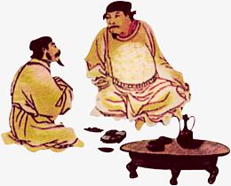 古代人物休闲作乐