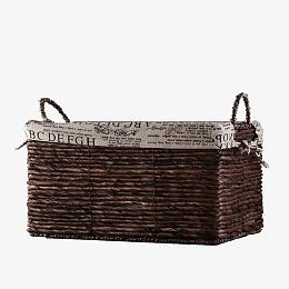 家居杂物手工编织储物盒