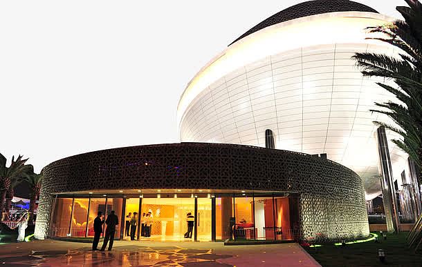 上海世博会沙特阿拉伯国家馆夜景