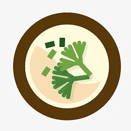 扁平化素菜
