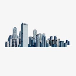 高楼图案