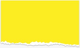 撕裂的黄纸矢量