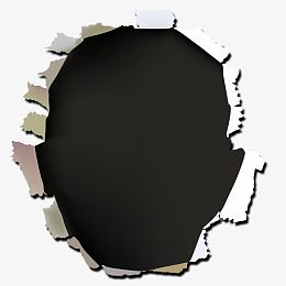 PS破洞特效