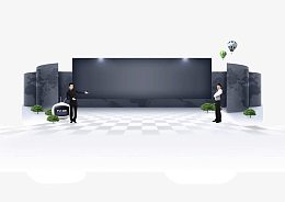 大屏幕背景装饰