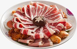 肉类火锅菜品