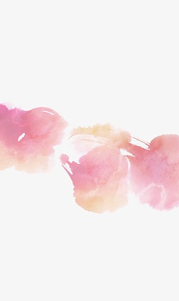 粉色墨迹图案