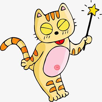 彩色拿着仙女棒的小女孩aipng卡通拿着仙女棒的仙女png小仙女飞天ai