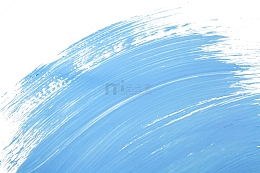 蓝色笔刷效果
