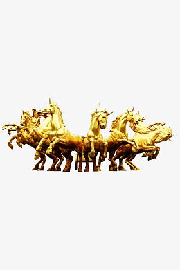 金色群马图片