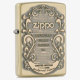 Zippo欧洲风金属雕花