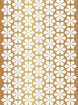 金色几何拼图花纹