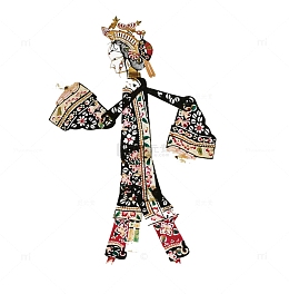 皮影戏女人