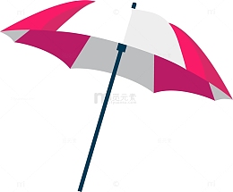 卡通太阳伞图案