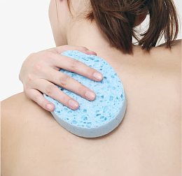 洗澡浴花