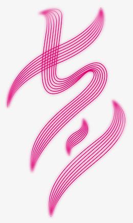 七夕线条艺术字