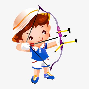 射箭素材png体育项目logo素材png创意体育运动素材aipng奥运会运动