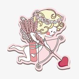 矢量射手座女孩