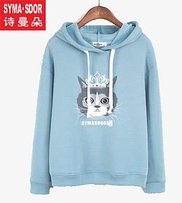 韩版宽松卫衣