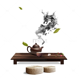 茶艺矢量图