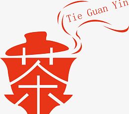 红色茶碗创意插图