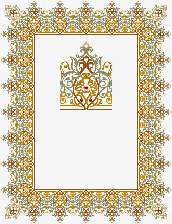 阿拉伯蔓藤花纹