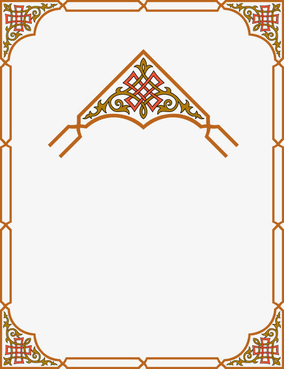 阿拉伯蔓藤花纹