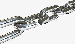 银色的链条
