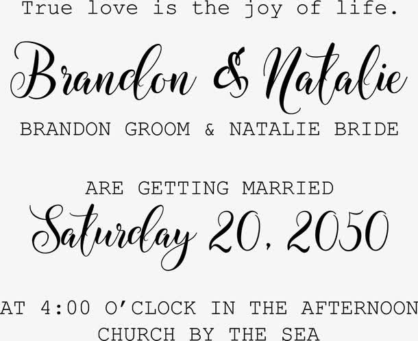 花体字矢量素材免费下载_觅元素