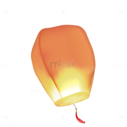 浪漫七夕孔明灯效果