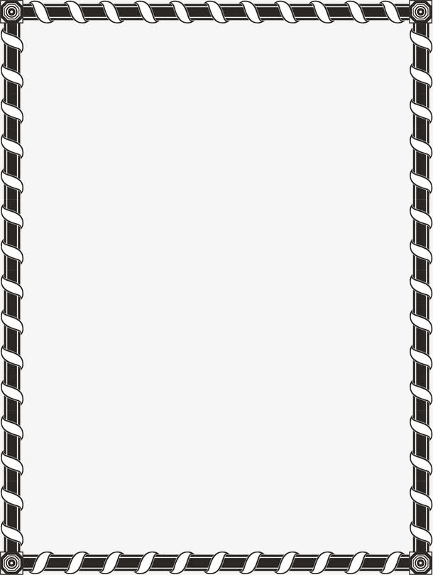 矩形边框