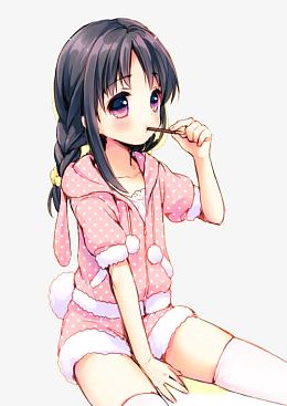 手绘女孩