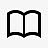 打开的书本小图标