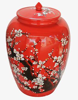 喜庆酒坛子