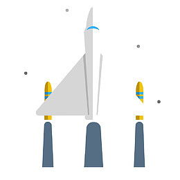 白色喷气飞机战机