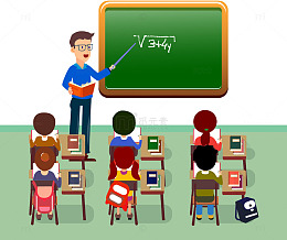 数学老师上课