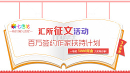 征文活动签约作家扶持