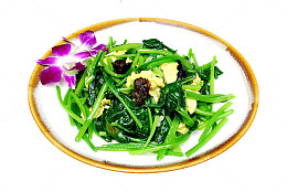 嫩炒菠菜