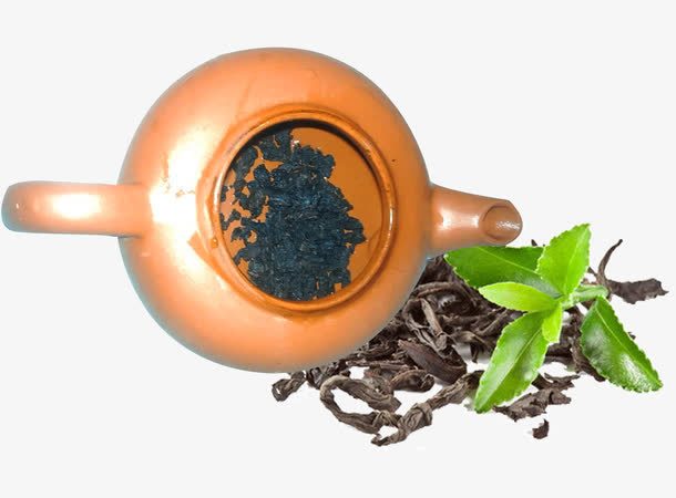 一壶安化黑茶图片素材