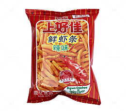 上好佳辣味鲜虾条