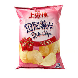 上好佳甜辣口味田园薯片