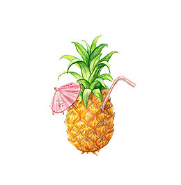 黄色菠萝