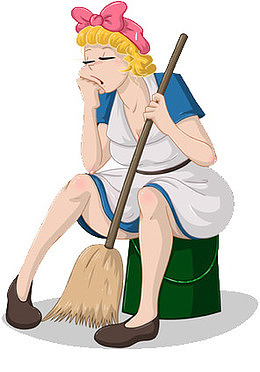 疲劳的女性