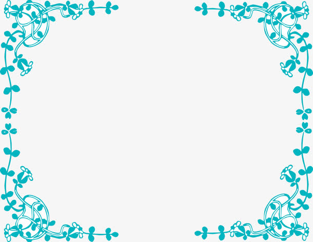 花藤装饰边框素材免费下载_觅元素