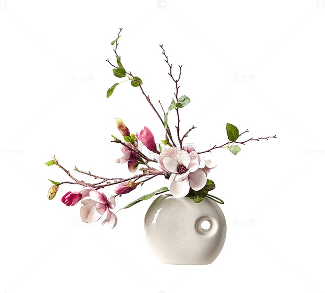 创意花卉花瓶摆件