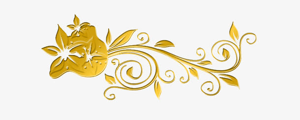金色花纹素材免费下载_觅元素