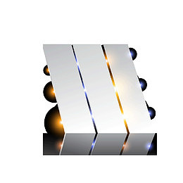 发光背景长条装饰图