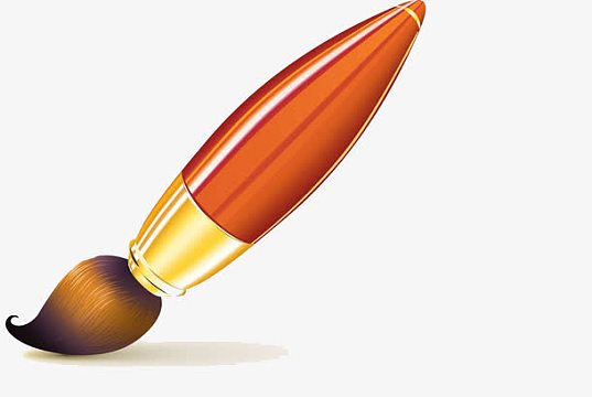 卡通手绘的毛笔png卡通手绘箭头png矢量图漂亮蓝色钢笔aipng雕花真