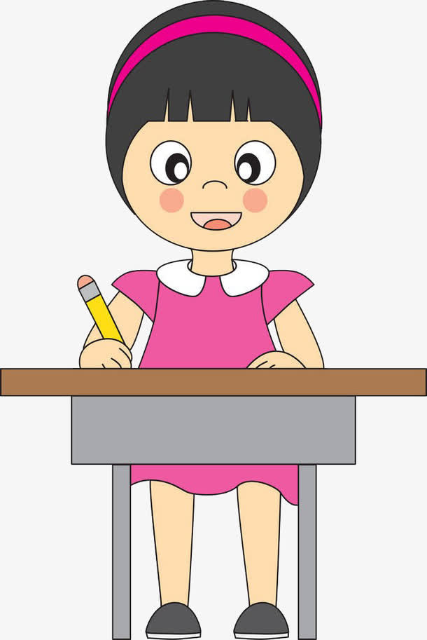 学生写作业
