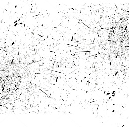 黑色几何碎片边框纹理