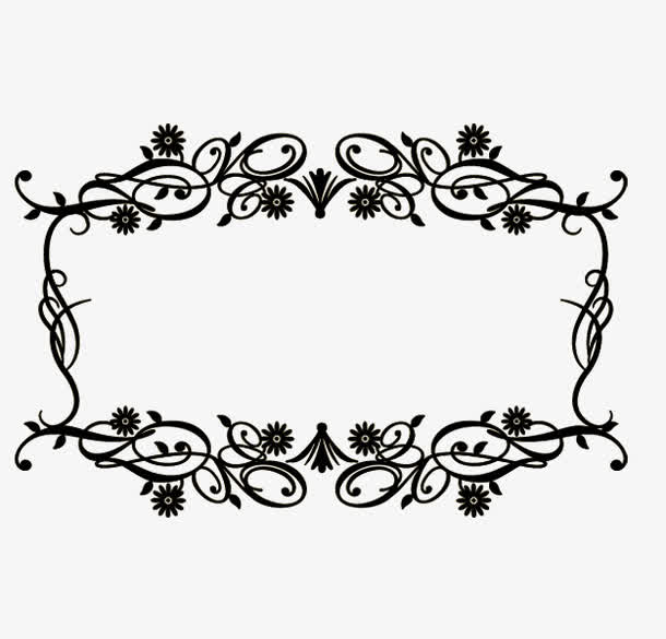 边框花纹矢量